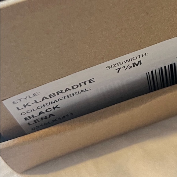 Lk-Labradite Womens Leather Open Toe Block Heels - Picture 3 of 6